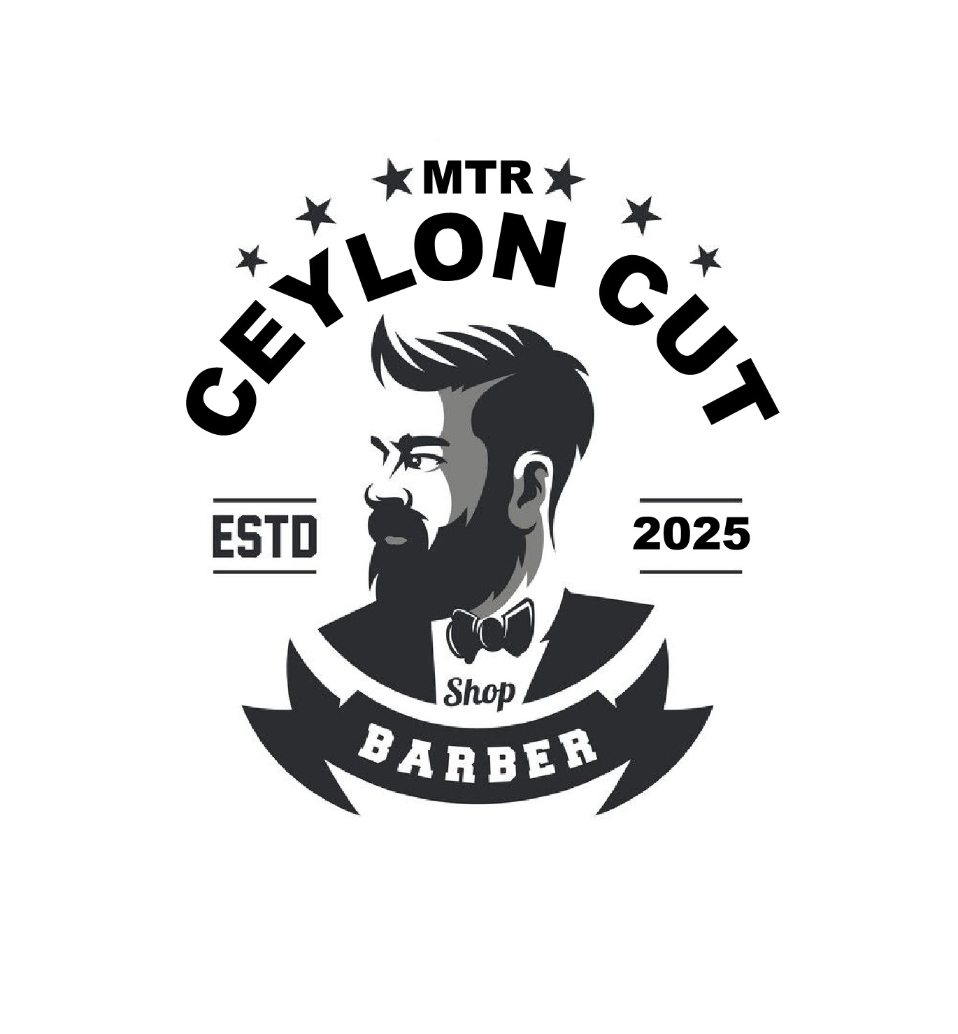 Ceylon Cut Barber Shop badge logo